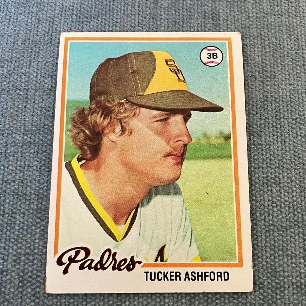 1978 Topps San Diego Padres Baseball Card Trading Card
